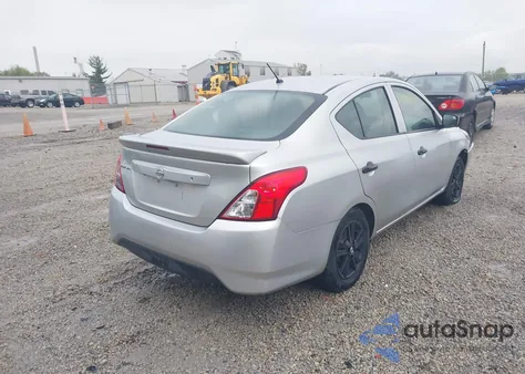 2019 Nissan Versa 1.6 S+ z USA, uszkodzony, nr VIN 3N1CN7APXKL822395